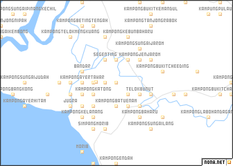 map of Buaya Sungai